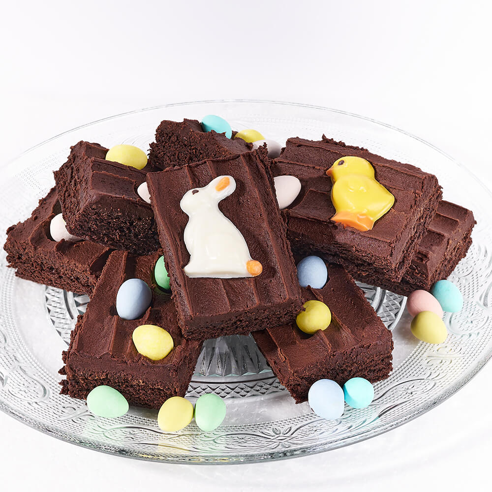 Easter Egg Brownies - Naked Cakes