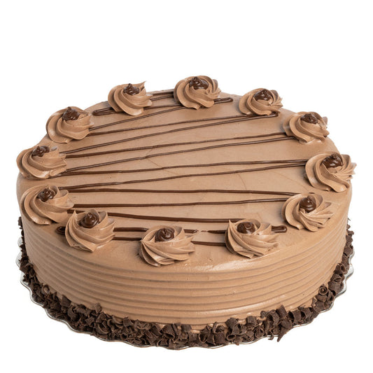 Large Hazelnut Chocolate Cake - Naked Cakes