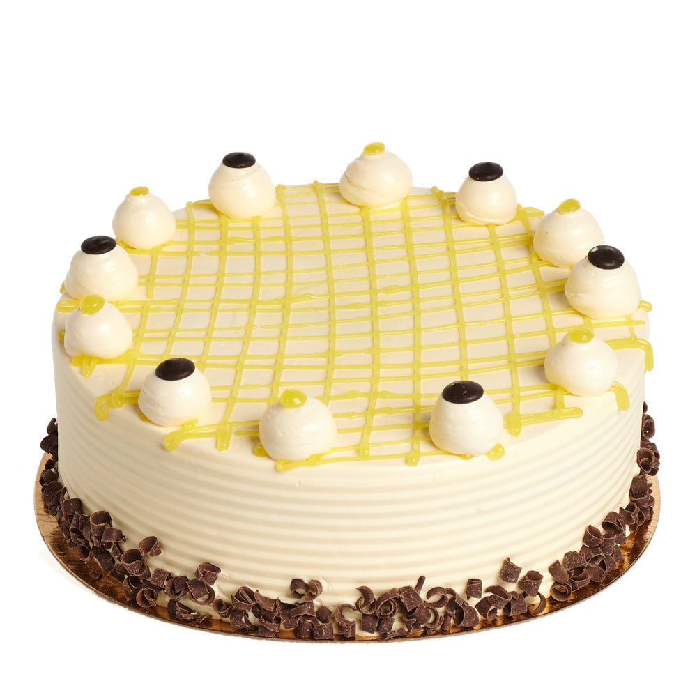 Large Lemon Chocolate Cake - Naked Cakes