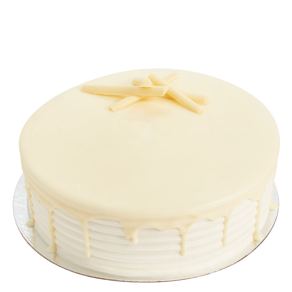 Large White Chocolate Cake - Naked Cakes