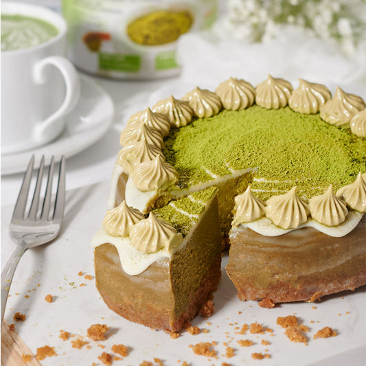 Matcha Cheesecake - Naked Cakes