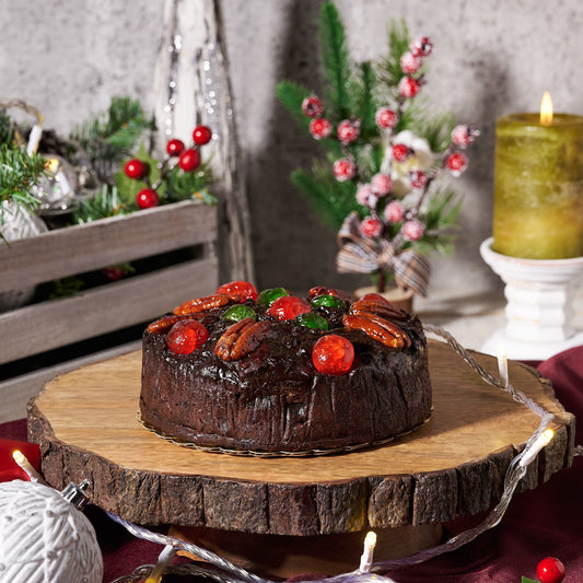 Olde English Dark Fruitcake - Naked Cakes