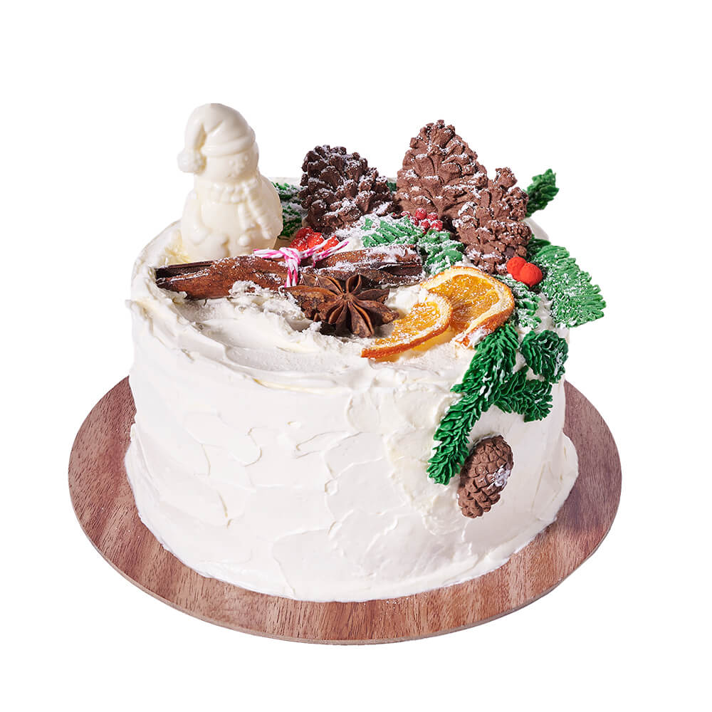 The Christmas Cake - Naked Cakes